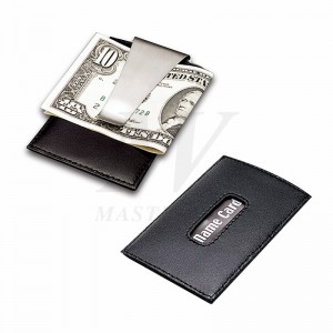 Pouch Cárta Creidmheasa Leathar / Miotail le Money Clip_B82866